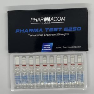 TESTOSTERONE ENANTHATE PHARMACOM AMPOULES (PHARMA TEST E250 PHARMACOM) 250MG