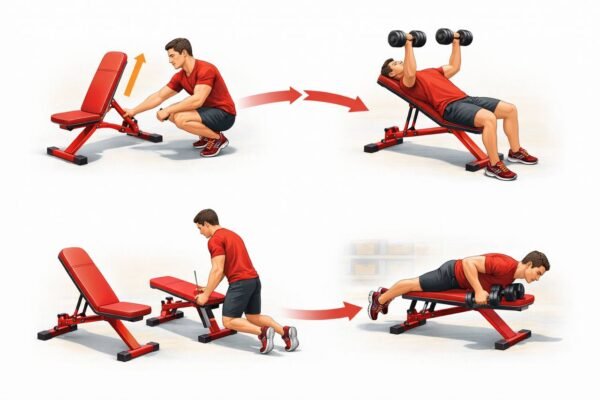 adjustable workout bench online